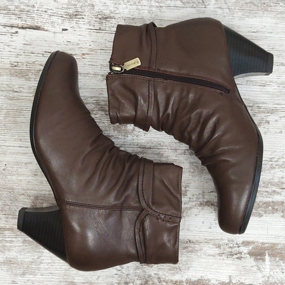 🟪Like New Blondo Brown Leather Waterproof Boot - Picture 11 of 16